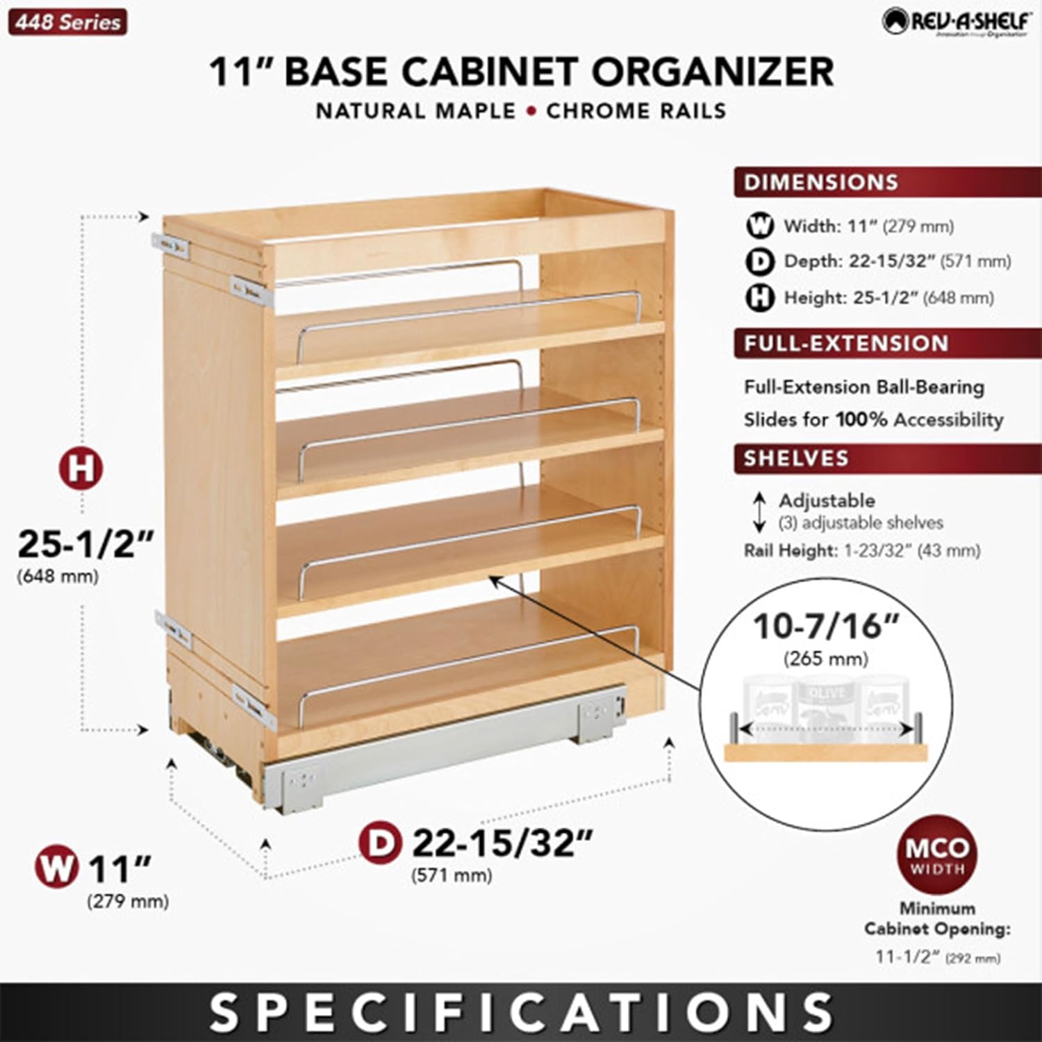 GlideBase™ Slim Organizer