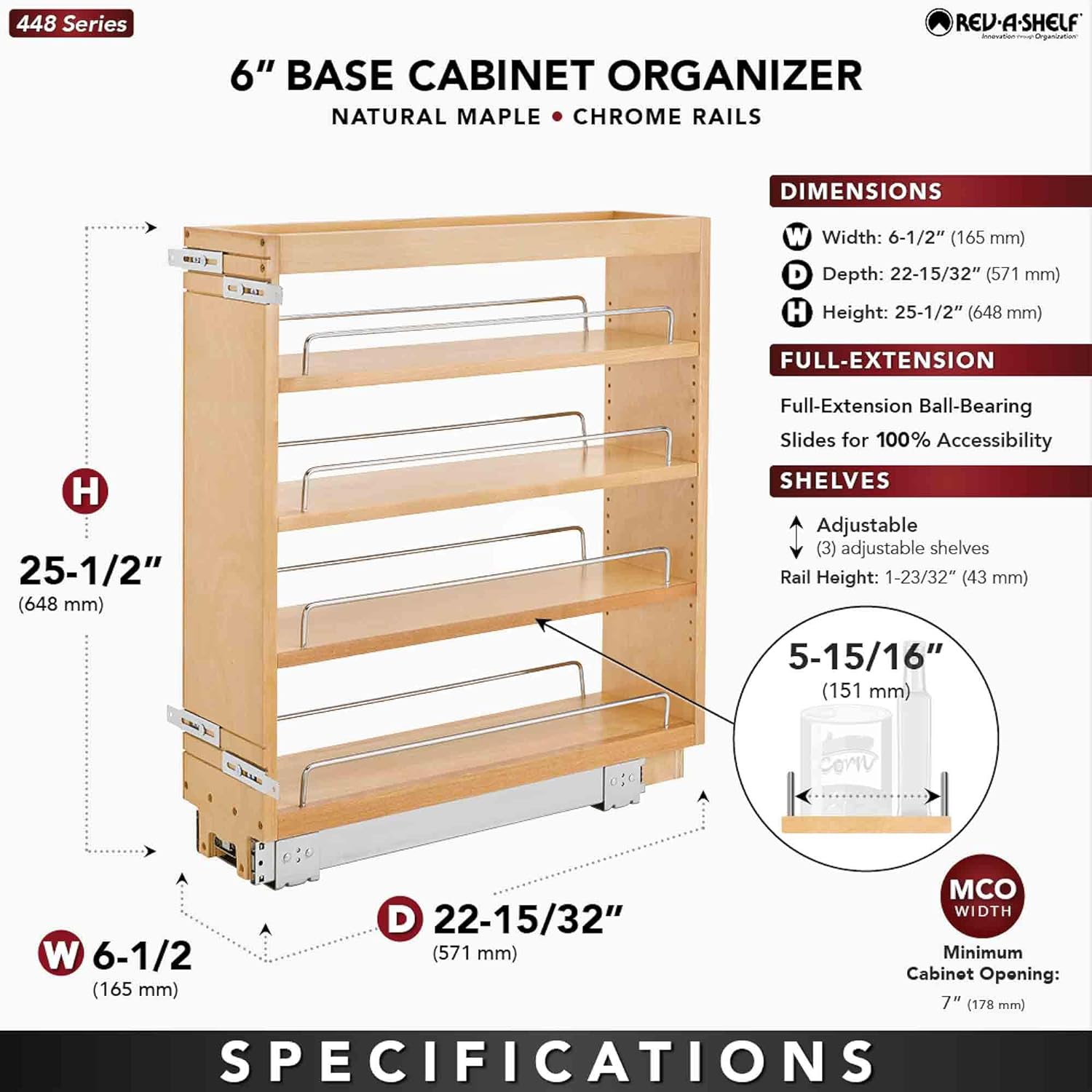 GlideBase™ Slim Organizer
