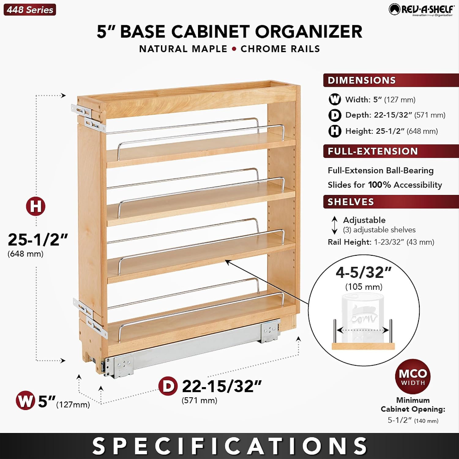 GlideBase™ Slim Organizer