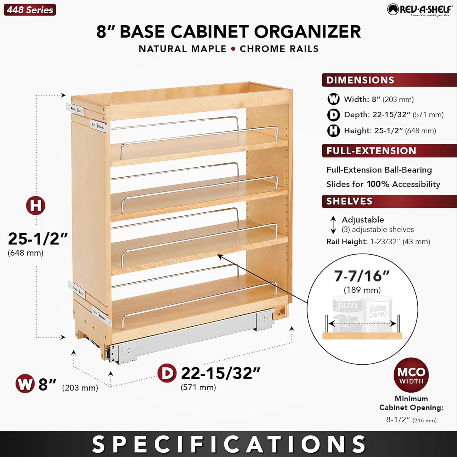 GlideBase™ Slim Organizer