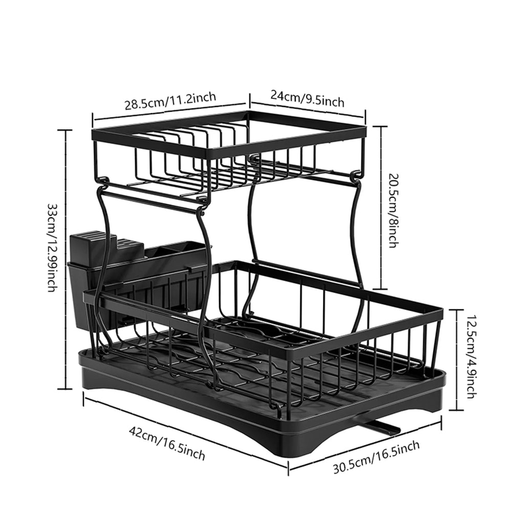 DuoTier™ Kitchen Rack