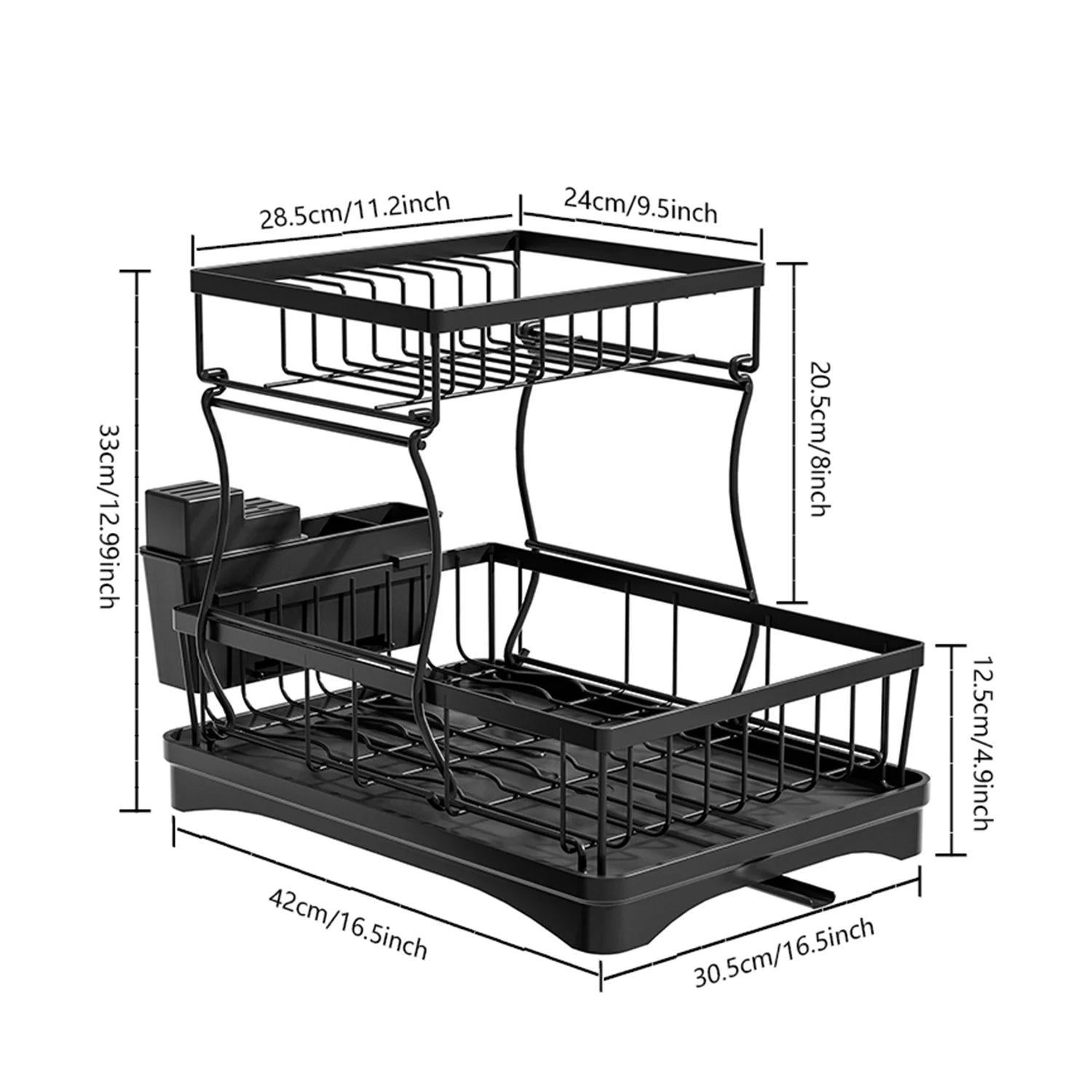 DuoTier™ Kitchen Rack