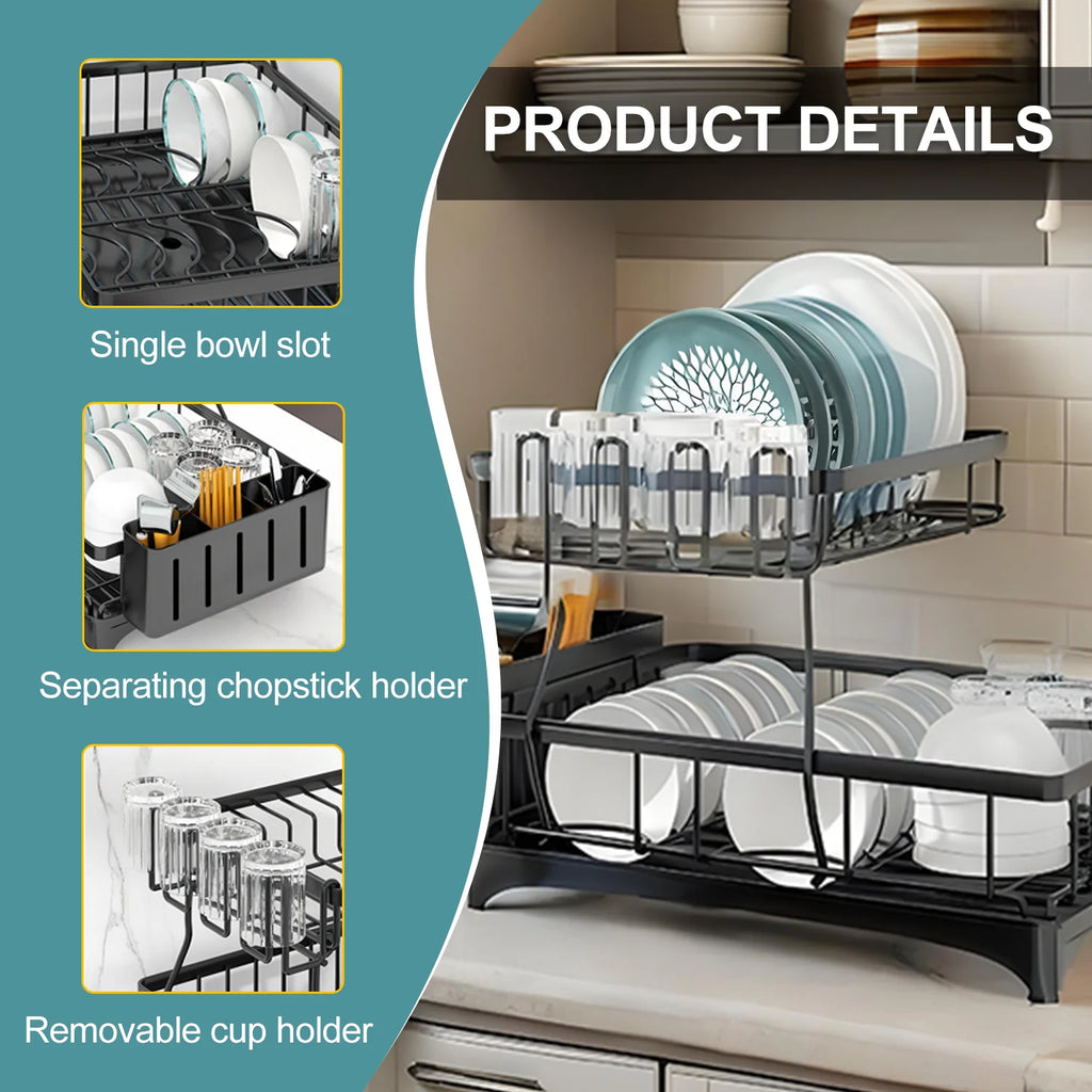 DuoTier™ Kitchen Rack