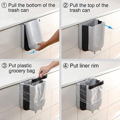 TrashAway™ Folding Waste Bin