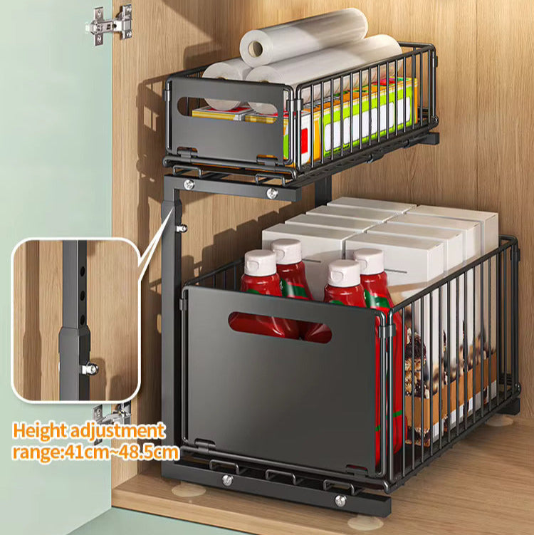 UnderSink GlidePro™ Cabinet Organizer