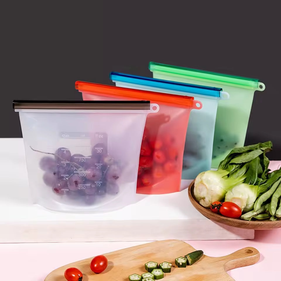 ZipLid™ Silicone Bags