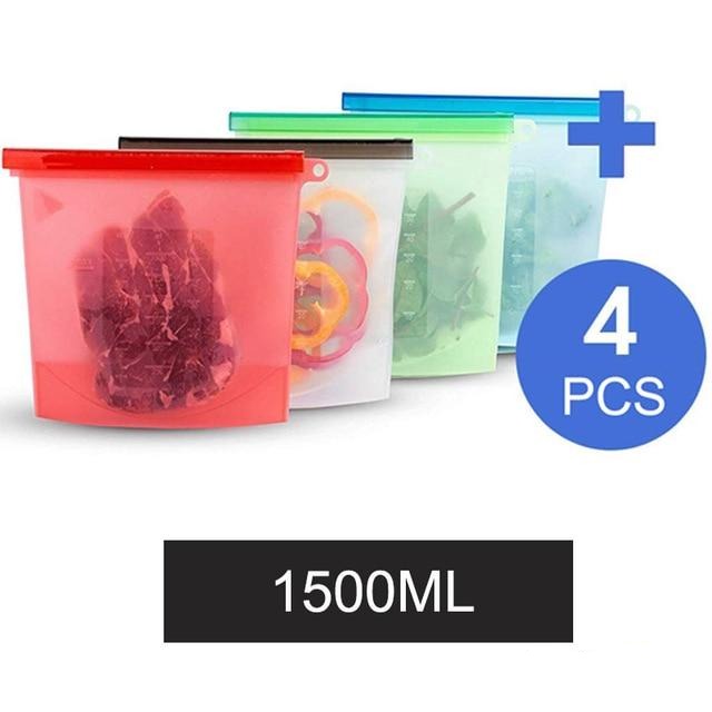 ZipLid™ Silicone Bags